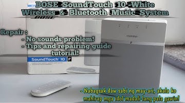 BOSE SoundTouch 10 Wireless & Bluetooth Music System White | Repair! No Sounds Problem!