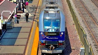 Train Action in Fullerton, CA!