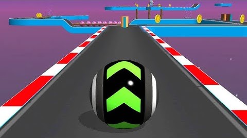 Sky Rolling Ball 3D Gameplay Speedrun Max All Levels 63