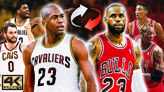 What If Lebron James And Michael Jordan Switched Places And Eras? (4K ULTRA HD)
