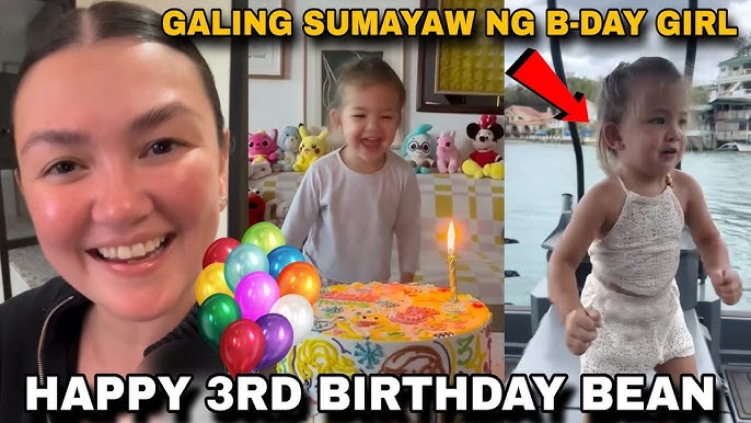 BEAN ' 3RD BIRTHDAY NA SURPRISE SA GINAWA NG KANYANG MAMA ANGELICA  PANGANIBAN - Baby Bean