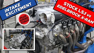 LS3 EFI INTAKE SHOOTOUT- 8-STACK IR VS EDELBROCK X-RAM LS3 EFI INTAKE SHOOTOUT- 8-STACK IR VS EDELBROCK X-RAM