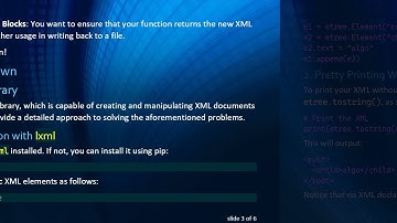 How to Return XML Blocks in Python Without Encoding Tags