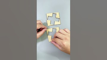 Can you build two crosses using seven identical pieces? #Puzzles #IQ #iqtest