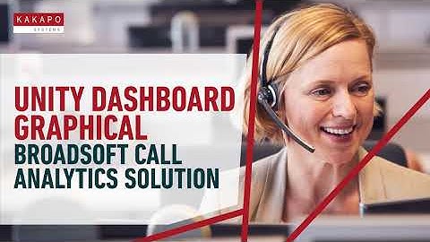 Unity Dashboard Graphical – BroadSoft Call Analytics Solution by Kakapo Systems