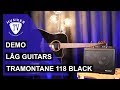 Електроакустична гітара Lag Tramontane Bevel Special Edition T118ABCE-BLK (Black)