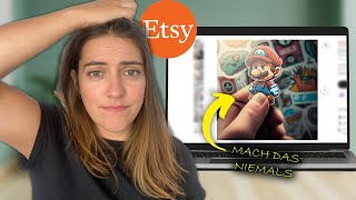 7 Fehler beim Verkauf von digitalen Produkten auf Etsy