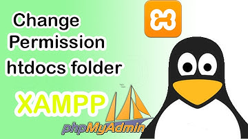 htdocs Problem solved || change the permission of the htdocs folder in linux by terminal|Great news