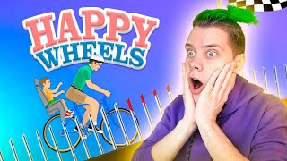 😱 Впервые за 7 лет ИГРАЮ В HAPPY WHEELS 🚴‍♂️ ХЭППИ ВИЛС - ВЕСЕЛЫЕ КОЛЕСА