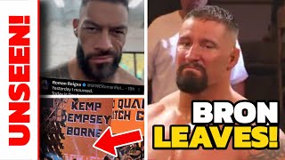 UNSEEN! BRON BREAKKER LEAVES NXT! AEW Backstage Footage leading To Storyline?!? Drew Gulak? WWE News