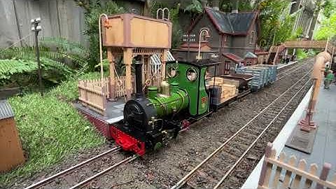 A visit to a friends live steam garden railway
