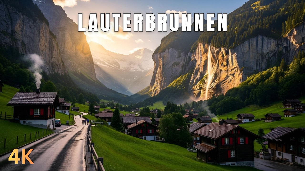 [4K] Lauterbrunnen 🇨🇭 | One of Switzerland’s Most Viral Destinations