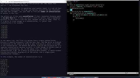 Advent of Code 2018 - Day 25