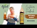 Customer feedback  gyros stone cold pressed black mustard oil 