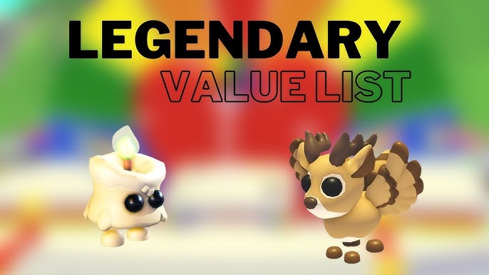 Legendary Pets VALUE List in Adopt Me (2023) 