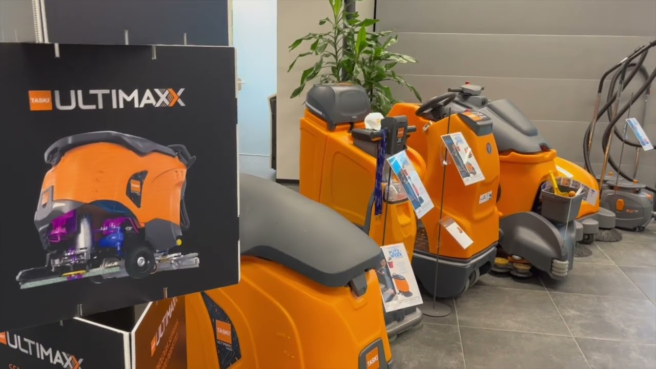 NEU bei PROFISERVICE: TASKI Reinigungsmaschinen
