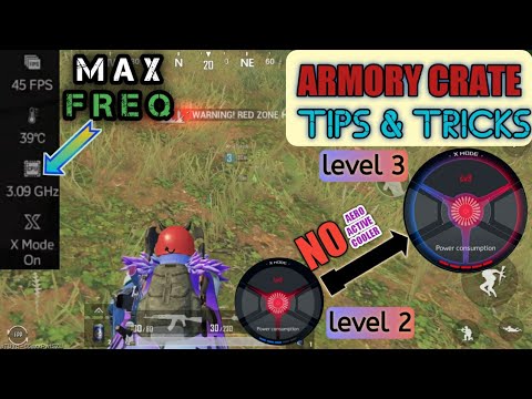 ASUS ROG 3 Armory Crate :: TIPS & TRICKS | How to use level 3 performance without aero active cooler