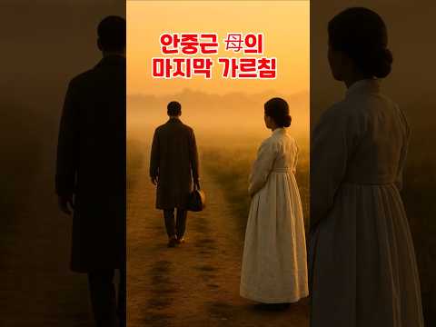 네가 죽더라도 나라를 살려라 어머니의 마지막 한마디 