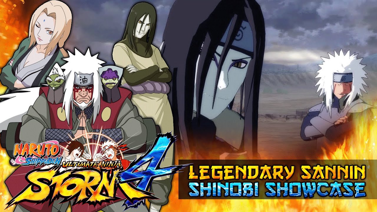 The Legendary Sannin Gameplay | Naruto Shippuden Ultimate Ninja Storm 4 ...