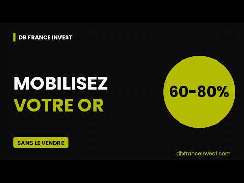 Financement sur or : mobilisez votre or sans le vendre