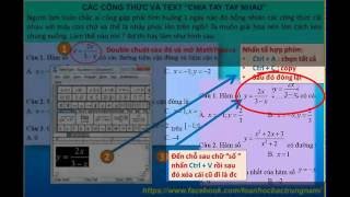 Sửa lỗi công thức toán và chữ lệch nhau trên 1 dòng