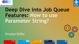 Deep Dive into Job Queue Features: How to use Parameter String?
