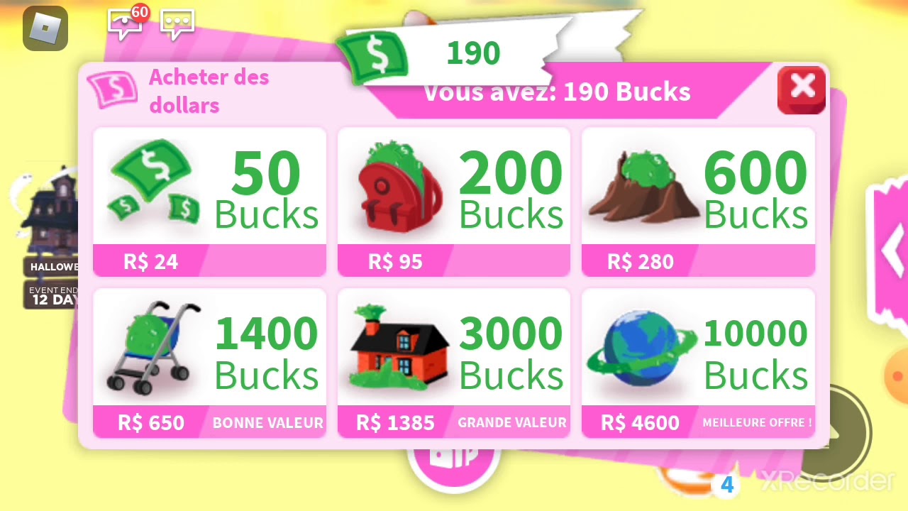 Comment Faire Pour Avoir De L'argent Sur Adopt Me