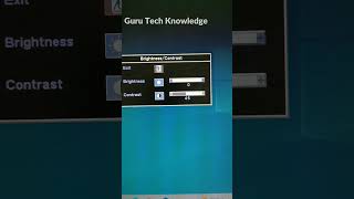 How to Adjust Dell Monitor Brightness #computer #gaming #lenovodisplay #lenovo screenshot 3