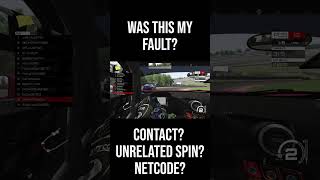 Was this my FAULT? #simracing #crash