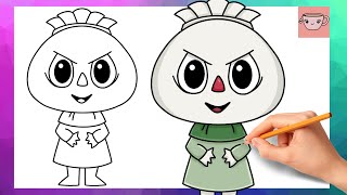 How To Draw Spooky - The Monsters - Pop Mart | Easy Drawing Tutorial screenshot 4
