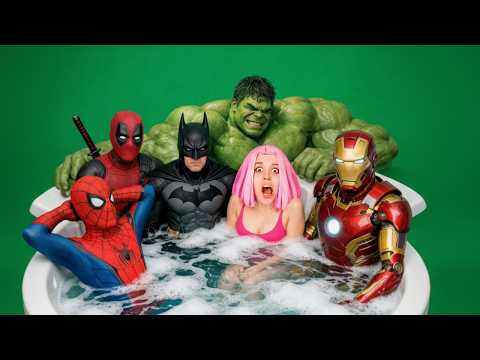 I DROPPED ALL SUPERHERO BATH BOMBS AT 3:00 AM!!!