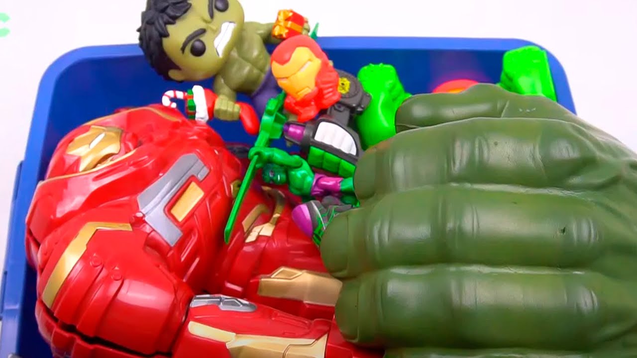 Caja Gigante de Juguetes de HULK - El Increible Hulk Coleccion de Juguetes  Colecionables - YouTube
