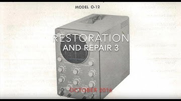 Heathkit Oscilloscope O-12 Restoration 5 - Resistor work