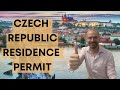 Czech republic residence permit  3 types available  which one is best for you