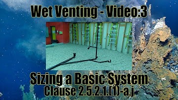 Wet Venting Video:3 - Sizing a Basic System