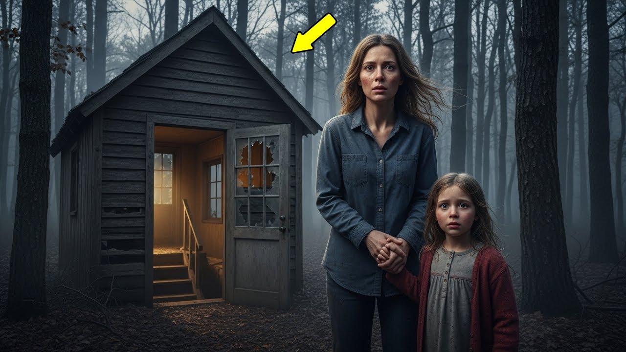 Atrapadas en el bosque, una madre soltera y su hija hallaron cabaña. El sótano ocultaba un secreto