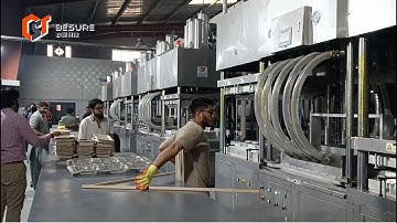 BST Semi Automatic Pulp Molding Tableware Production Line for Making Plate/Cake Tray in Bahrain