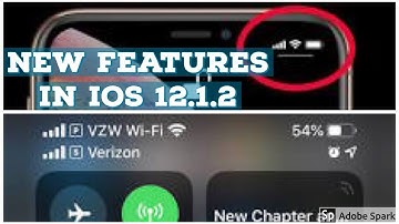 *New* iOS 12.1.2 Update Features