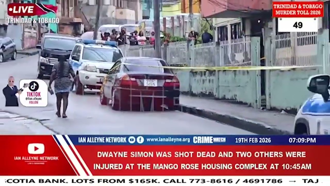 Man killed, two seriously injured in east port of spain gun attack — 5.56 shell casings recovered.
