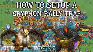 MYTHC T5 RALLY VS MY F2P 180M RALLY TRAP! | BLACKWINGED! - MY RALLY TRAP BURN? - Lords Mobile