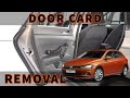 How to remove the door panel VW POLO 2018 2019