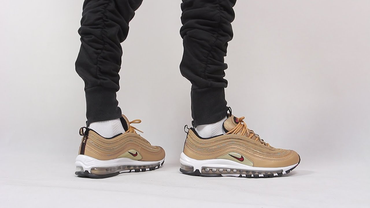 Mình đã mua Nike Air Max 97 Metallic Gold thay vì Air Max 97 Silver Bullet  - YouTube