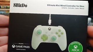 8BitDo Ultimate Mini Wired Xbox Controller Unboxing and Review!