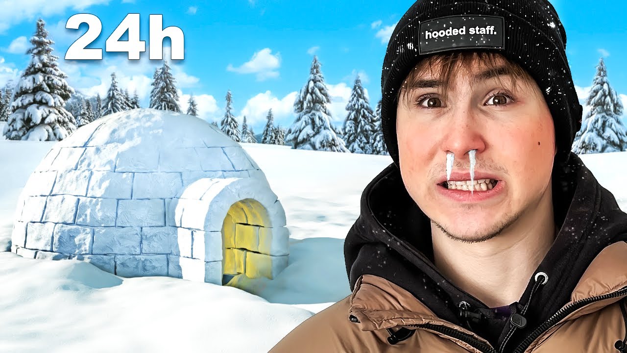 AM SUPRAVIEȚUIT 24 DE ORE ÎNTR-UN IGLU!!