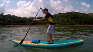 170806 西貢獨木舟山＋SUP 閒遊片段