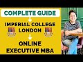 Complete guide imperial college london online executive mba  global online mba  executive mba