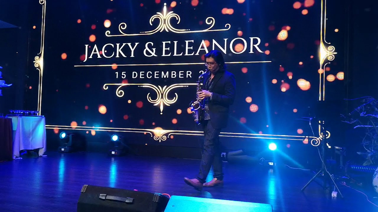 Hey jude covered by saxophonist sam. Caliente live music.