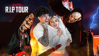 GnB GOES TO HALLOWEEN HORROR NIGHTS RIP TOUR SCARY DATE