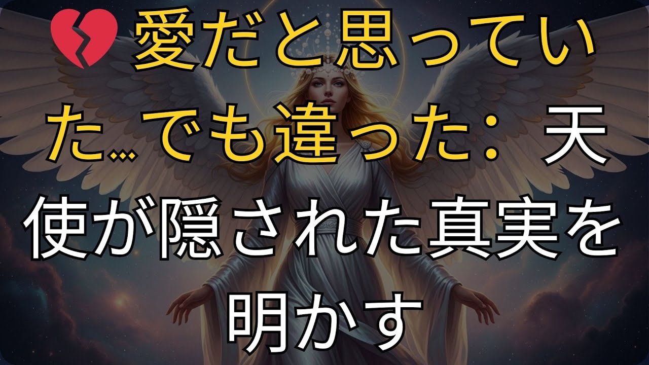 💔 愛だと思っていた…でも違った：天使が隠された真実を明かす