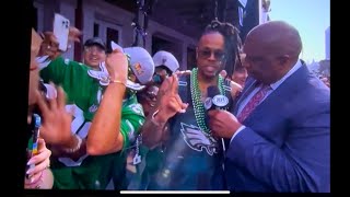 “Not on Black History Month, Bruh?! 🤦🏾‍♂️ The Worst Live TV L of 2025!” Eagles fan misspells Eagles!